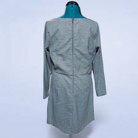Abercrombie & Fitch Gingham Dress -‎ Size Large Tall - Picture 4 of 9